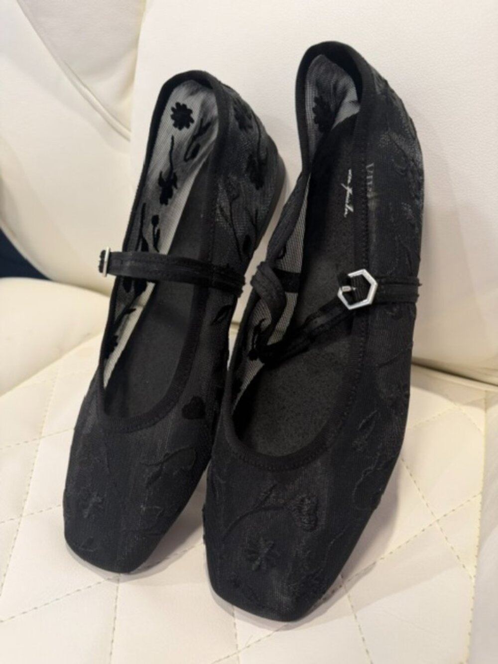 Vivaia Square-Toe Mary Janes (Margot Mary Jane)